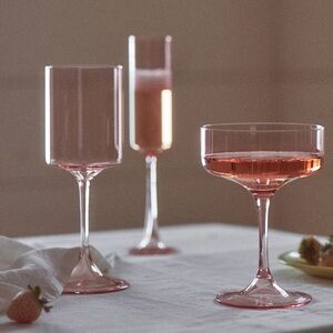 Anthropologie Morgan Pink Flutes